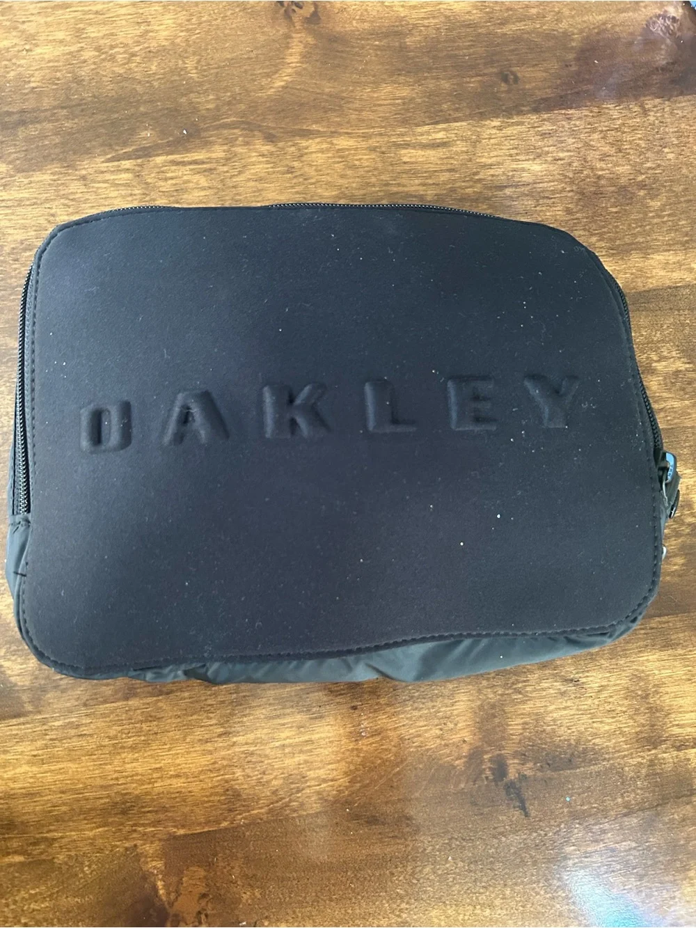 Oakley Black Men's Backpack with Front Zip Pocket